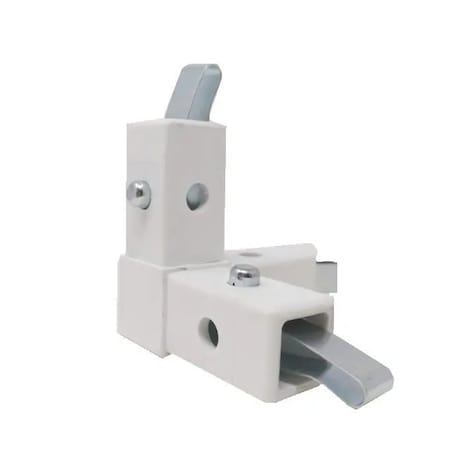 Eztube 3-Way White Corner Connector  Quick-Release 200-308 WH-QR 200-308 WH-QR